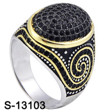 2016 joyería de moda 925 anillos de plata hombres de configuración hombre (s-13103)